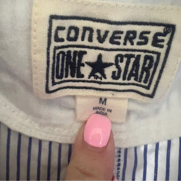 Converse Striped Hooded Jacket Pullover - Picture 6 of 6